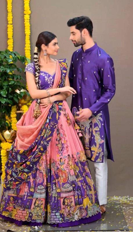 Launching Kalamkari PC 537 Cotton Lehenga choli wholesalers in Bangalore